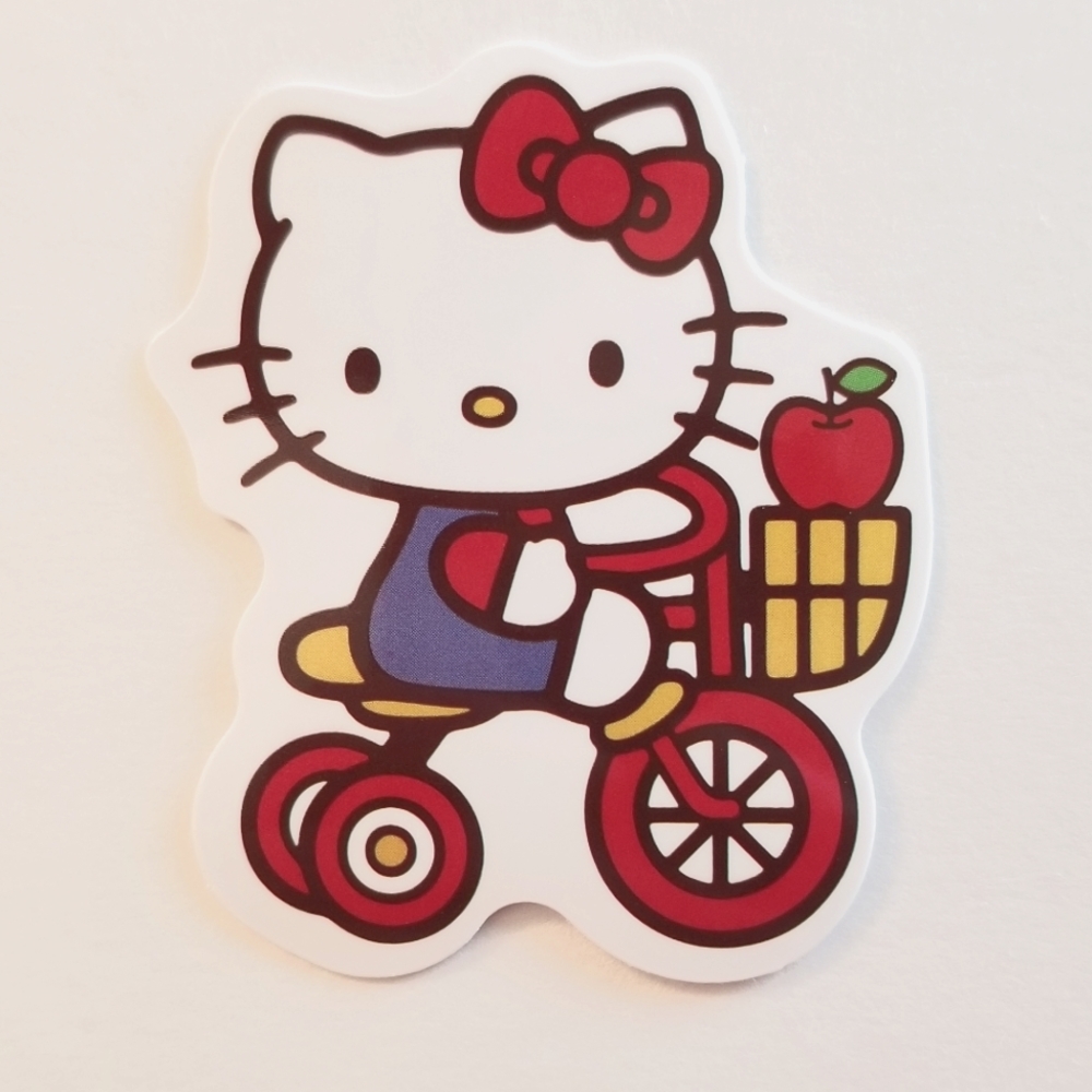 10/$10 Hello Kitty Bicycle Sticker